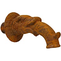 Fuente pozos de Tubo gárgola caño de Hierro Antiguo Estilo de 32cm pez Pescado